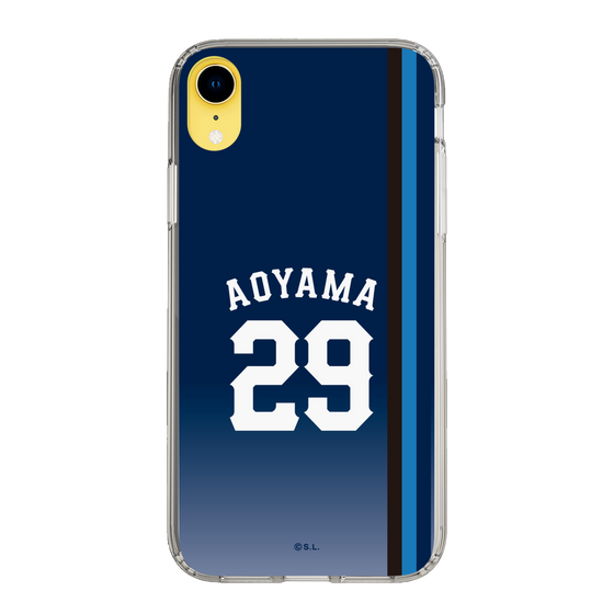 スリムプロテクションケース［ 埼玉西武ライオンズ- #29 AOYAMA - ビジター ］