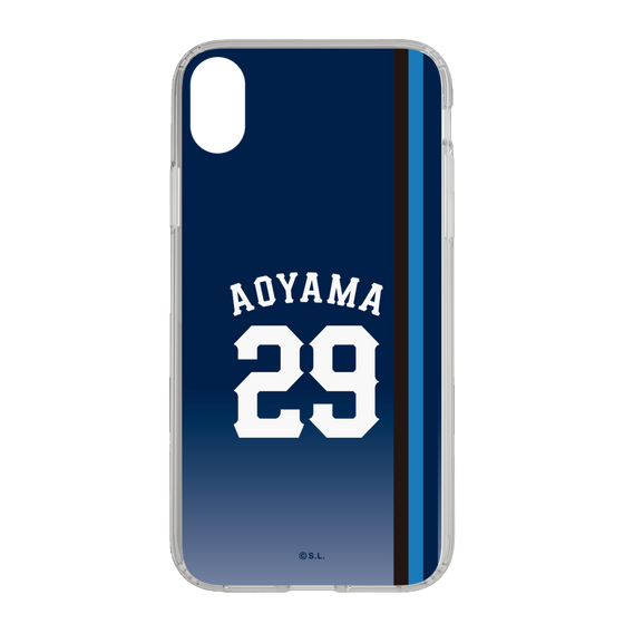 スリムプロテクションケース［ 埼玉西武ライオンズ- #29 AOYAMA - ビジター ］