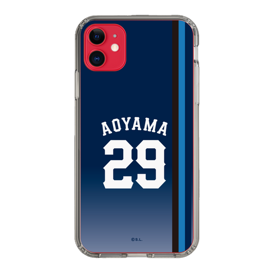 スリムプロテクションケース［ 埼玉西武ライオンズ- #29 AOYAMA - ビジター ］