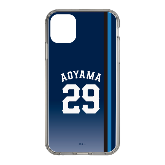 スリムプロテクションケース［ 埼玉西武ライオンズ- #29 AOYAMA - ビジター ］
