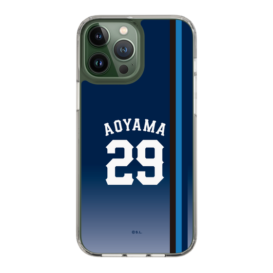スリムプロテクションケース［ 埼玉西武ライオンズ- #29 AOYAMA - ビジター ］