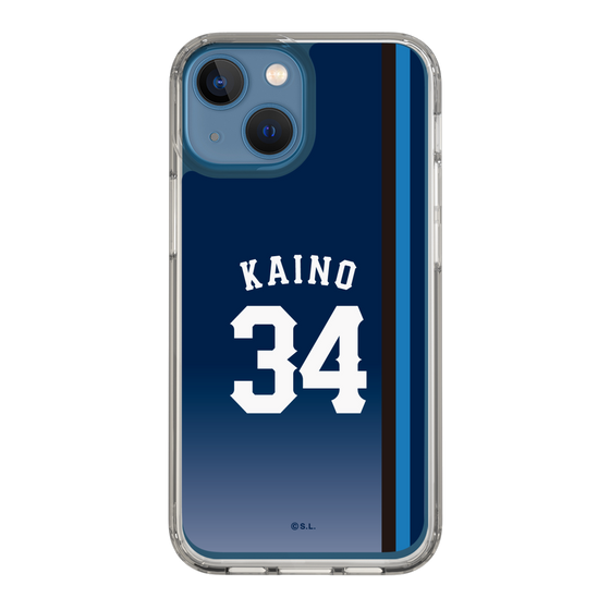 スリムプロテクションケース［ 埼玉西武ライオンズ- #34 KAINO - ビジター ］