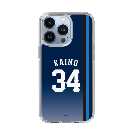 スリムプロテクションケース［ 埼玉西武ライオンズ- #34 KAINO - ビジター ］