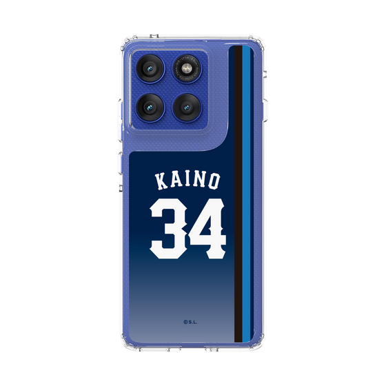 スリムプロテクションケース［ 埼玉西武ライオンズ- #34 KAINO - ビジター ］