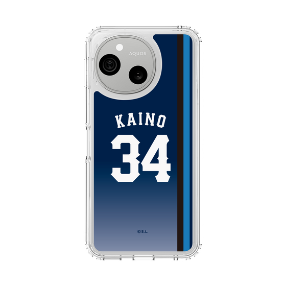 スリムプロテクションケース［ 埼玉西武ライオンズ- #34 KAINO - ビジター ］
