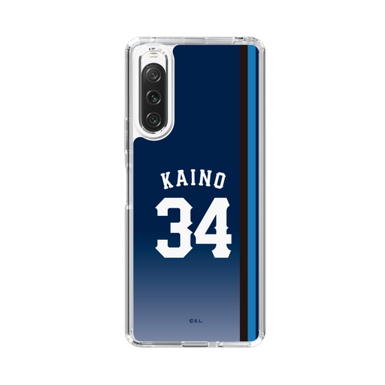 スリムプロテクションケース［ 埼玉西武ライオンズ- #34 KAINO - ビジター ］