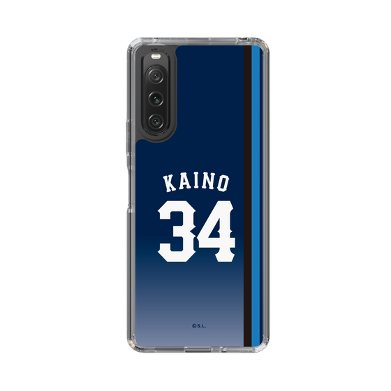 スリムプロテクションケース［ 埼玉西武ライオンズ- #34 KAINO - ビジター ］