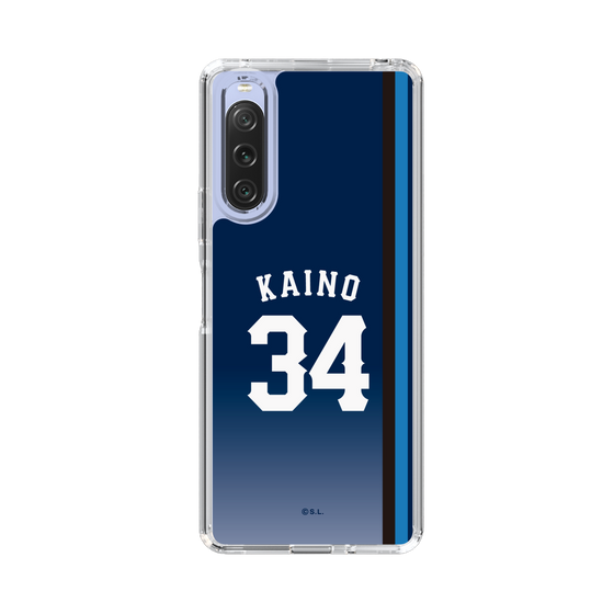 スリムプロテクションケース［ 埼玉西武ライオンズ- #34 KAINO - ビジター ］