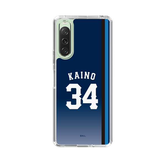 スリムプロテクションケース［ 埼玉西武ライオンズ- #34 KAINO - ビジター ］
