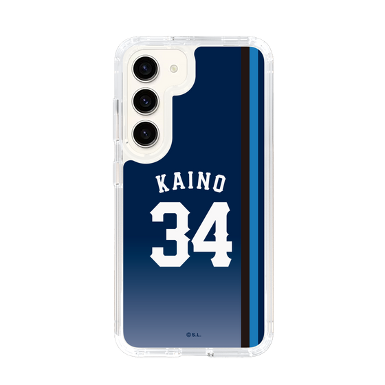 スリムプロテクションケース［ 埼玉西武ライオンズ- #34 KAINO - ビジター ］