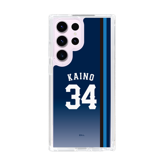 スリムプロテクションケース［ 埼玉西武ライオンズ- #34 KAINO - ビジター ］