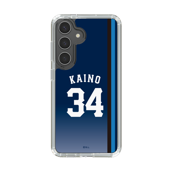 スリムプロテクションケース［ 埼玉西武ライオンズ- #34 KAINO - ビジター ］