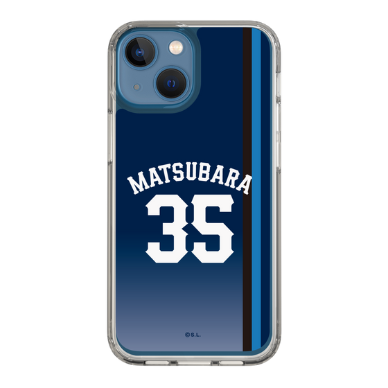 スリムプロテクションケース［ 埼玉西武ライオンズ- #35 MATSUBARA - ビジター ］