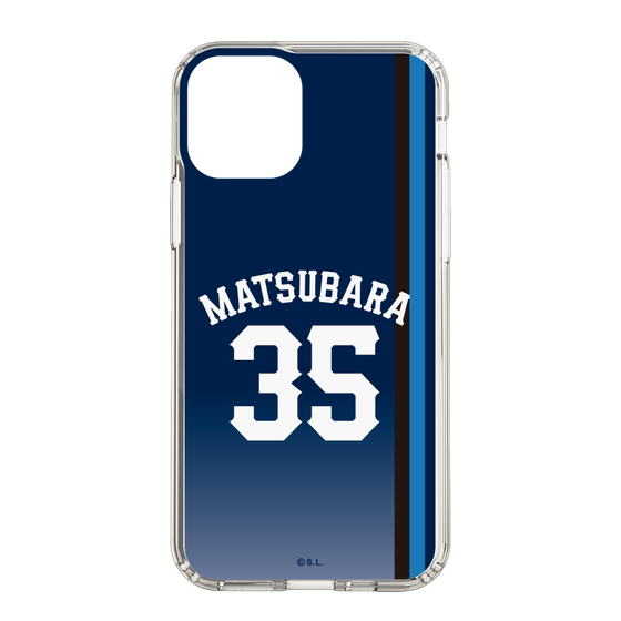 スリムプロテクションケース［ 埼玉西武ライオンズ- #35 MATSUBARA - ビジター ］