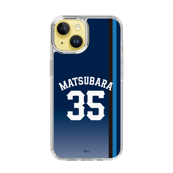 スリムプロテクションケース［ 埼玉西武ライオンズ- #35 MATSUBARA - ビジター ］