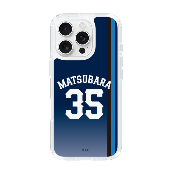 スリムプロテクションケース［ 埼玉西武ライオンズ- #35 MATSUBARA - ビジター ］