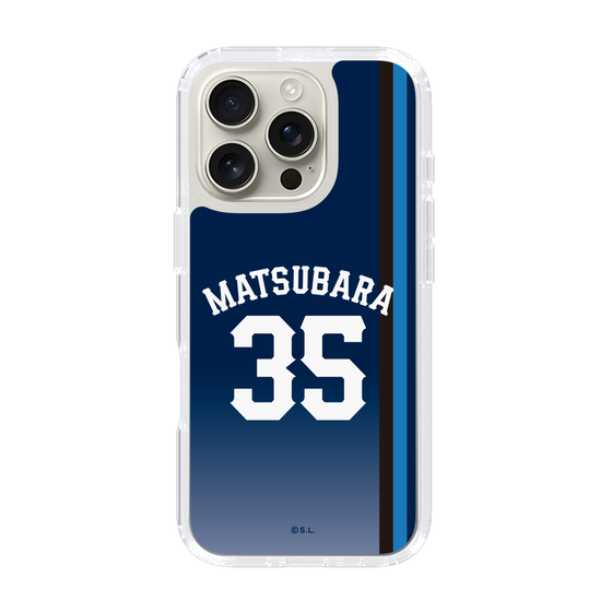 スリムプロテクションケース［ 埼玉西武ライオンズ- #35 MATSUBARA - ビジター ］