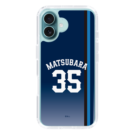 スリムプロテクションケース［ 埼玉西武ライオンズ- #35 MATSUBARA - ビジター ］