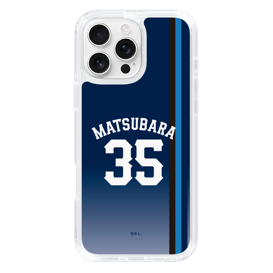 スリムプロテクションケース［ 埼玉西武ライオンズ- #35 MATSUBARA - ビジター ］