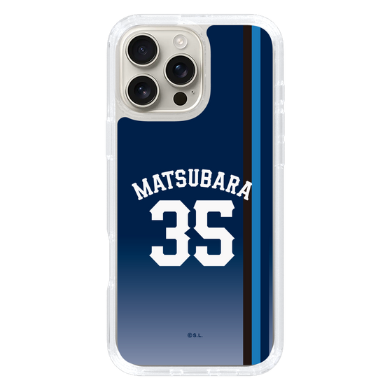 スリムプロテクションケース［ 埼玉西武ライオンズ- #35 MATSUBARA - ビジター ］
