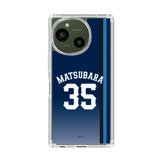 スリムプロテクションケース［ 埼玉西武ライオンズ- #35 MATSUBARA - ビジター ］
