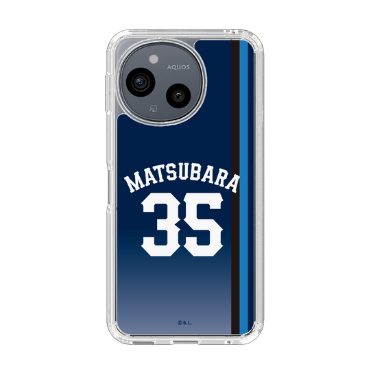 スリムプロテクションケース［ 埼玉西武ライオンズ- #35 MATSUBARA - ビジター ］