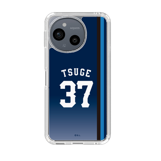 スリムプロテクションケース［ 埼玉西武ライオンズ- #37 TSUGE - ビジター ］