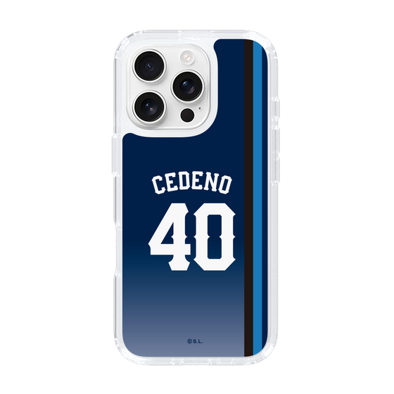 スリムプロテクションケース［ 埼玉西武ライオンズ- #40 CEDENO - ビジター ］