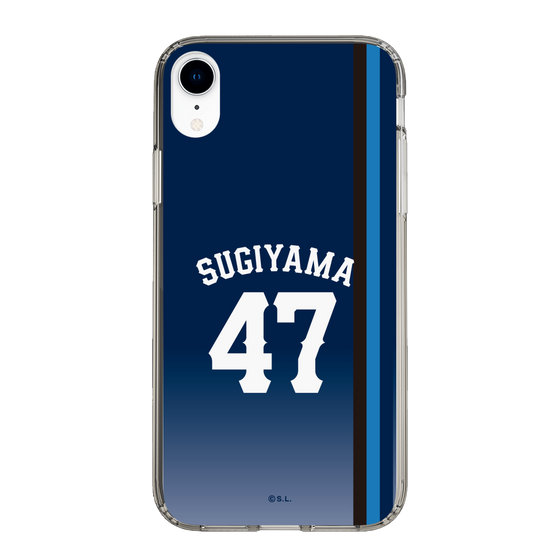 スリムプロテクションケース［ 埼玉西武ライオンズ- #47 SUGIYAMA - ビジター ］
