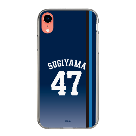 スリムプロテクションケース［ 埼玉西武ライオンズ- #47 SUGIYAMA - ビジター ］
