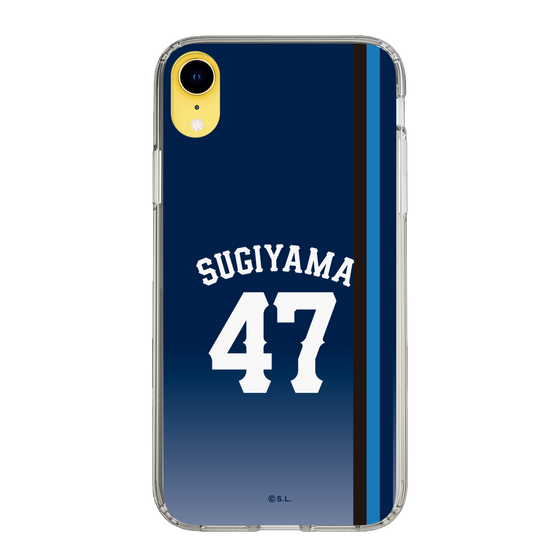 スリムプロテクションケース［ 埼玉西武ライオンズ- #47 SUGIYAMA - ビジター ］