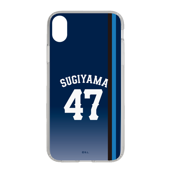 スリムプロテクションケース［ 埼玉西武ライオンズ- #47 SUGIYAMA - ビジター ］