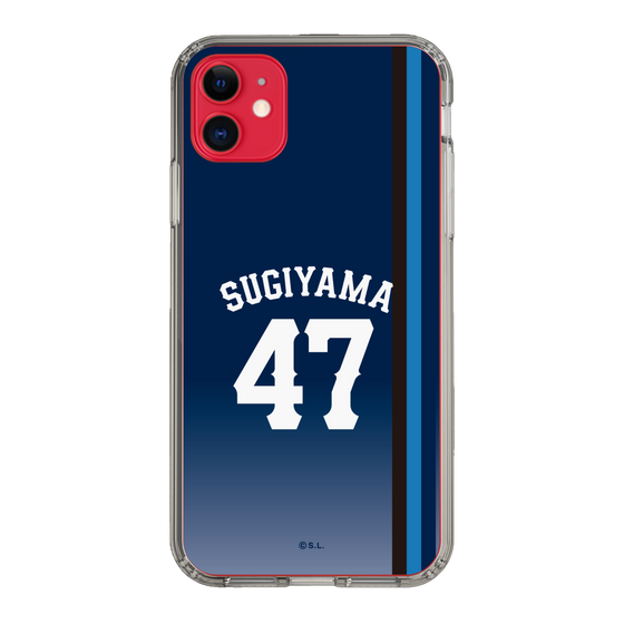 スリムプロテクションケース［ 埼玉西武ライオンズ- #47 SUGIYAMA - ビジター ］