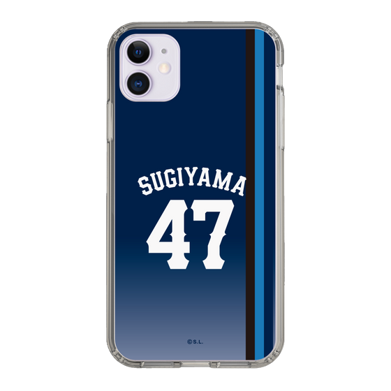 スリムプロテクションケース［ 埼玉西武ライオンズ- #47 SUGIYAMA - ビジター ］
