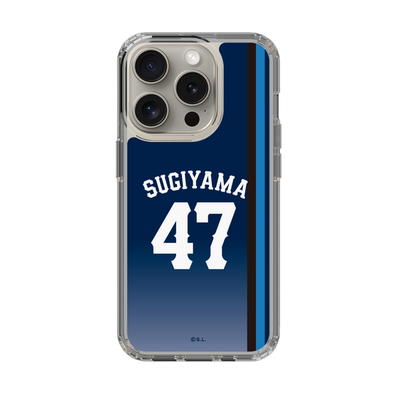 スリムプロテクションケース［ 埼玉西武ライオンズ- #47 SUGIYAMA - ビジター ］