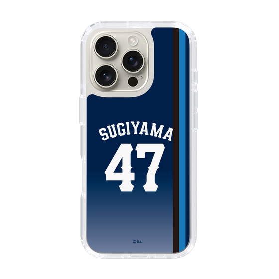 スリムプロテクションケース［ 埼玉西武ライオンズ- #47 SUGIYAMA - ビジター ］
