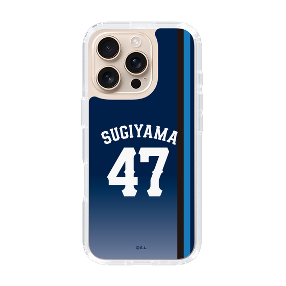 スリムプロテクションケース［ 埼玉西武ライオンズ- #47 SUGIYAMA - ビジター ］
