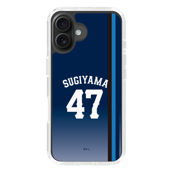 スリムプロテクションケース［ 埼玉西武ライオンズ- #47 SUGIYAMA - ビジター ］