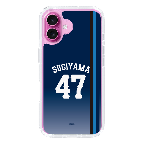 スリムプロテクションケース［ 埼玉西武ライオンズ- #47 SUGIYAMA - ビジター ］