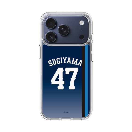 スリムプロテクションケース［ 埼玉西武ライオンズ- #47 SUGIYAMA - ビジター ］