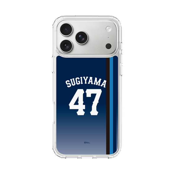 スリムプロテクションケース［ 埼玉西武ライオンズ- #47 SUGIYAMA - ビジター ］