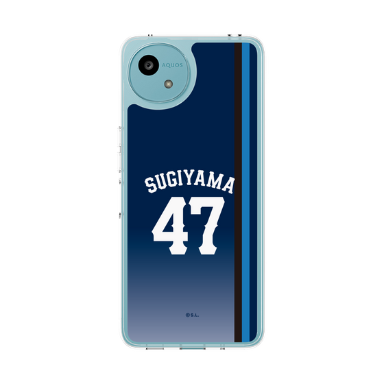 スリムプロテクションケース［ 埼玉西武ライオンズ- #47 SUGIYAMA - ビジター ］