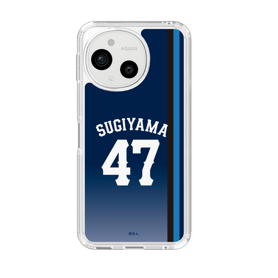 スリムプロテクションケース［ 埼玉西武ライオンズ- #47 SUGIYAMA - ビジター ］