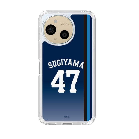 スリムプロテクションケース［ 埼玉西武ライオンズ- #47 SUGIYAMA - ビジター ］