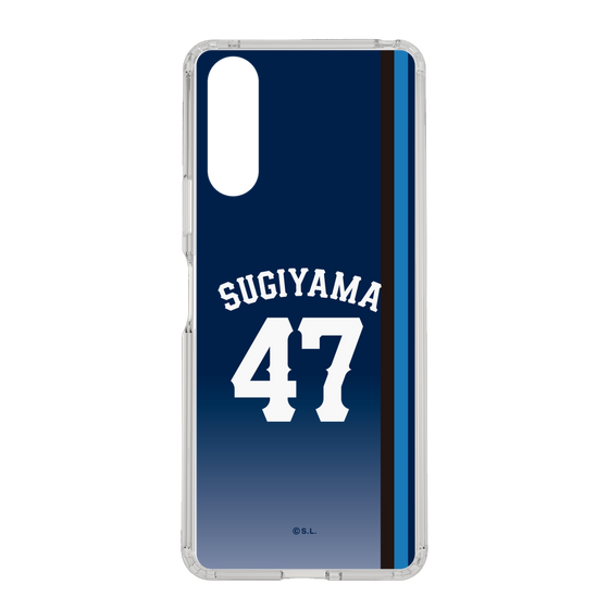 スリムプロテクションケース［ 埼玉西武ライオンズ- #47 SUGIYAMA - ビジター ］