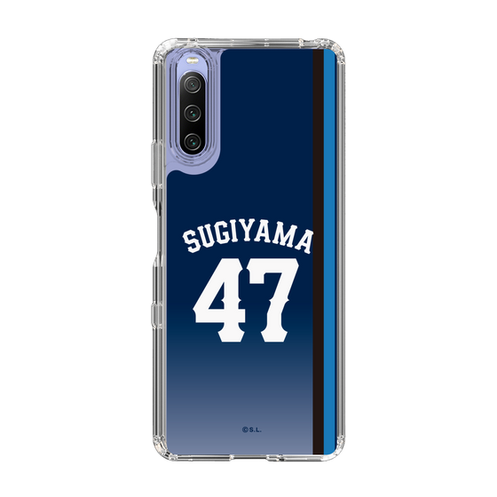 スリムプロテクションケース［ 埼玉西武ライオンズ- #47 SUGIYAMA - ビジター ］