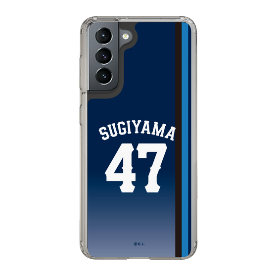 スリムプロテクションケース［ 埼玉西武ライオンズ- #47 SUGIYAMA - ビジター ］