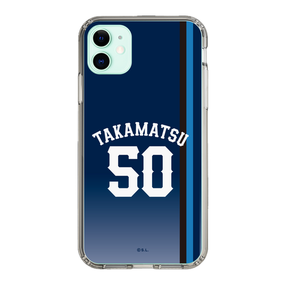 スリムプロテクションケース［ 埼玉西武ライオンズ- #50 TAKAMATSU - ビジター ］