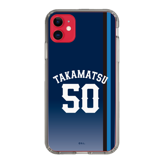 スリムプロテクションケース［ 埼玉西武ライオンズ- #50 TAKAMATSU - ビジター ］