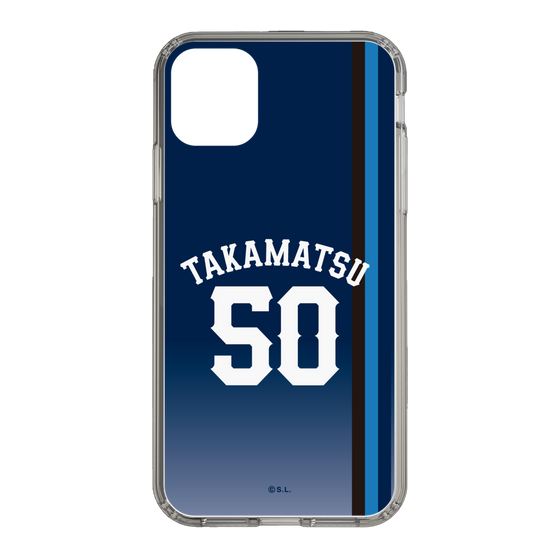 スリムプロテクションケース［ 埼玉西武ライオンズ- #50 TAKAMATSU - ビジター ］